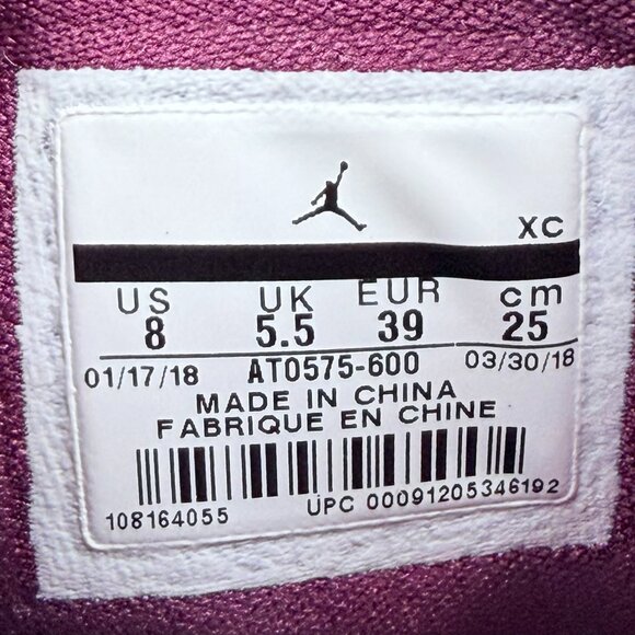 Wmns Air Jordan 1 Retro High Zip 'Bordeaux' - Picture 11 of 13